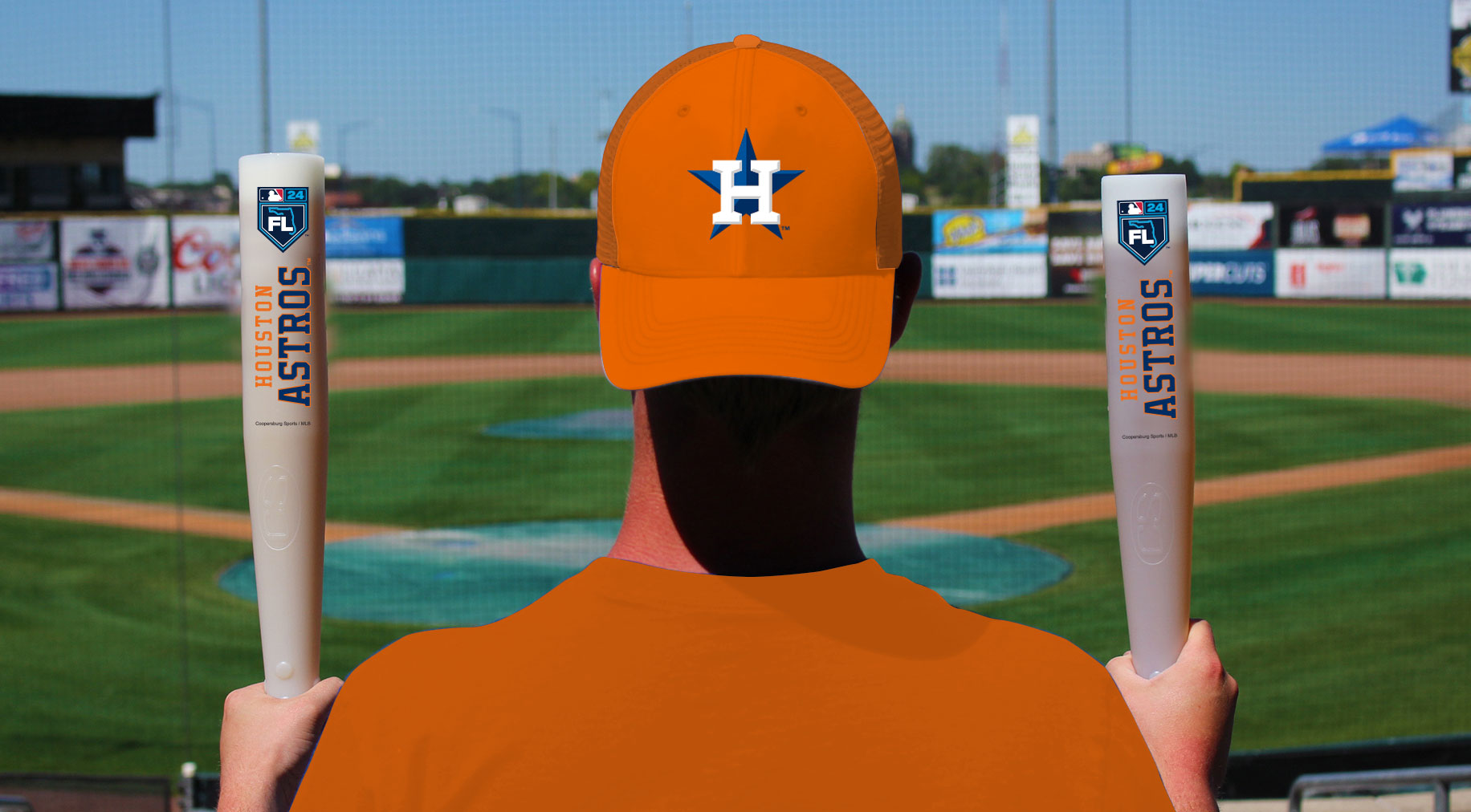 Houston Astros Beverage Bat