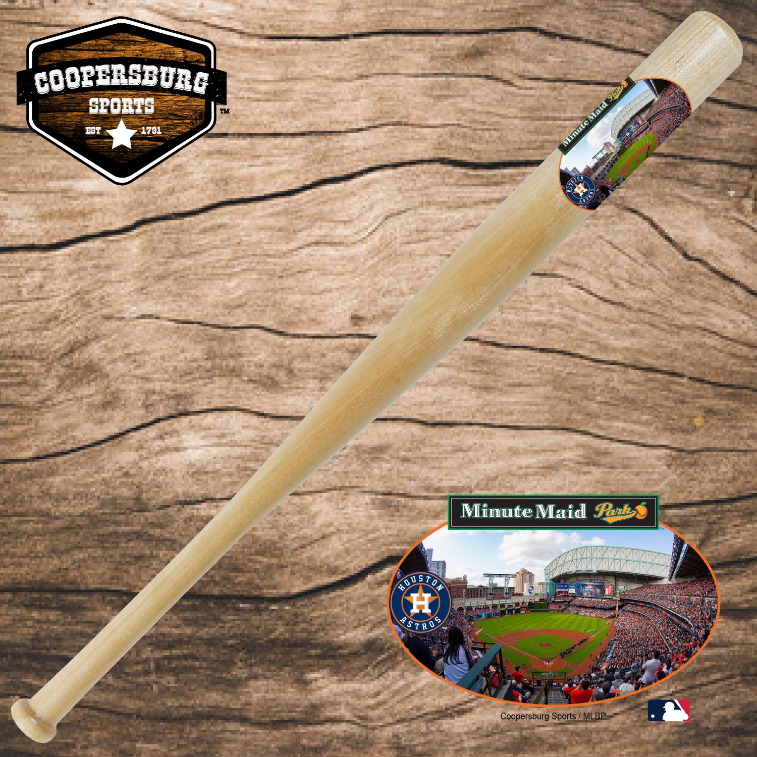 Minute Maid "Houston Astros" Stadium Wood 18" Bat