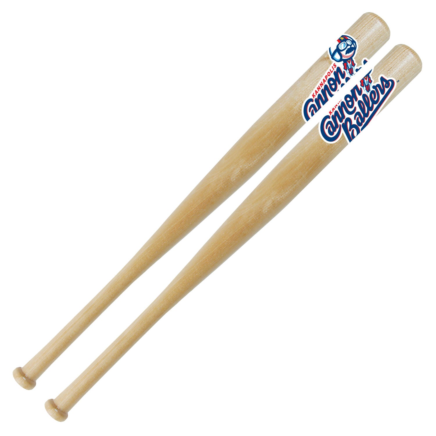 Kannapolis Cannon Ballers 18" Mini Bat