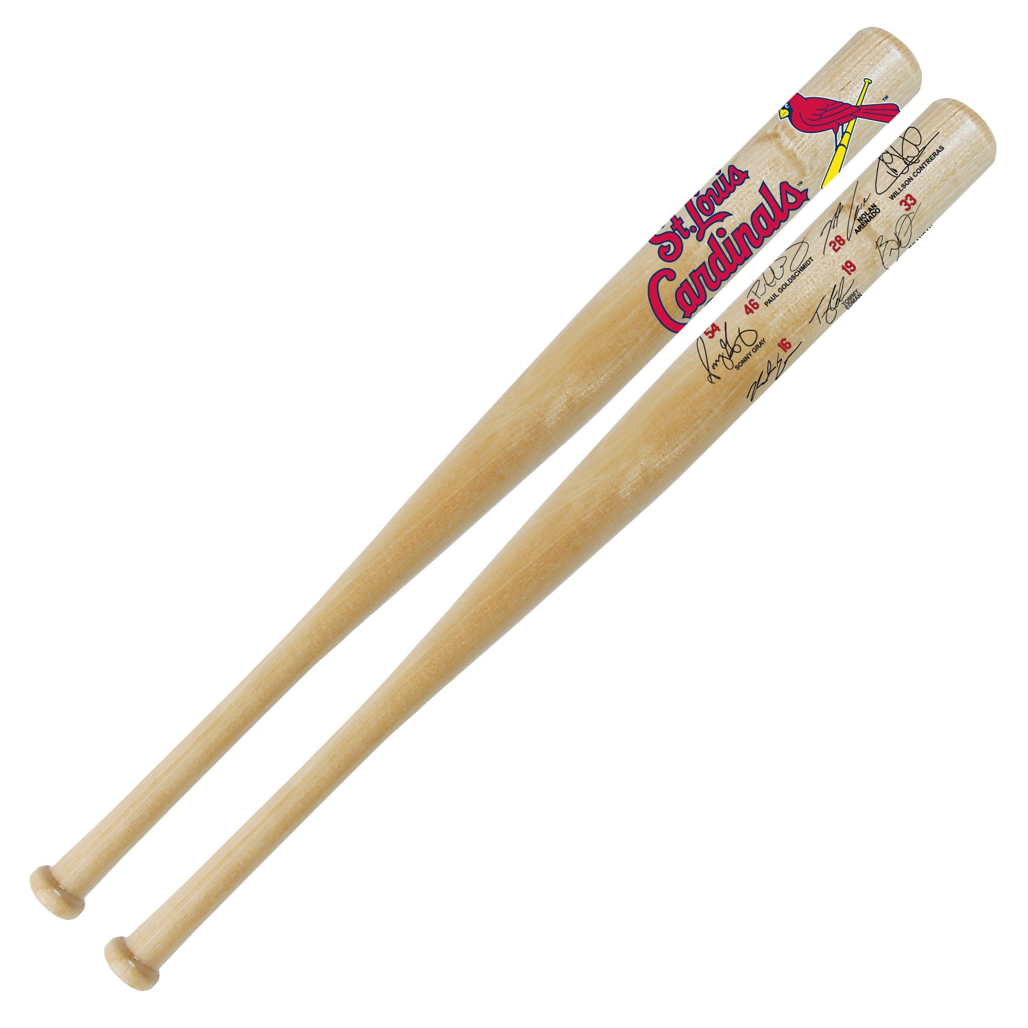 St. Louis Cardinals Team Signature 18" Miniature Bat