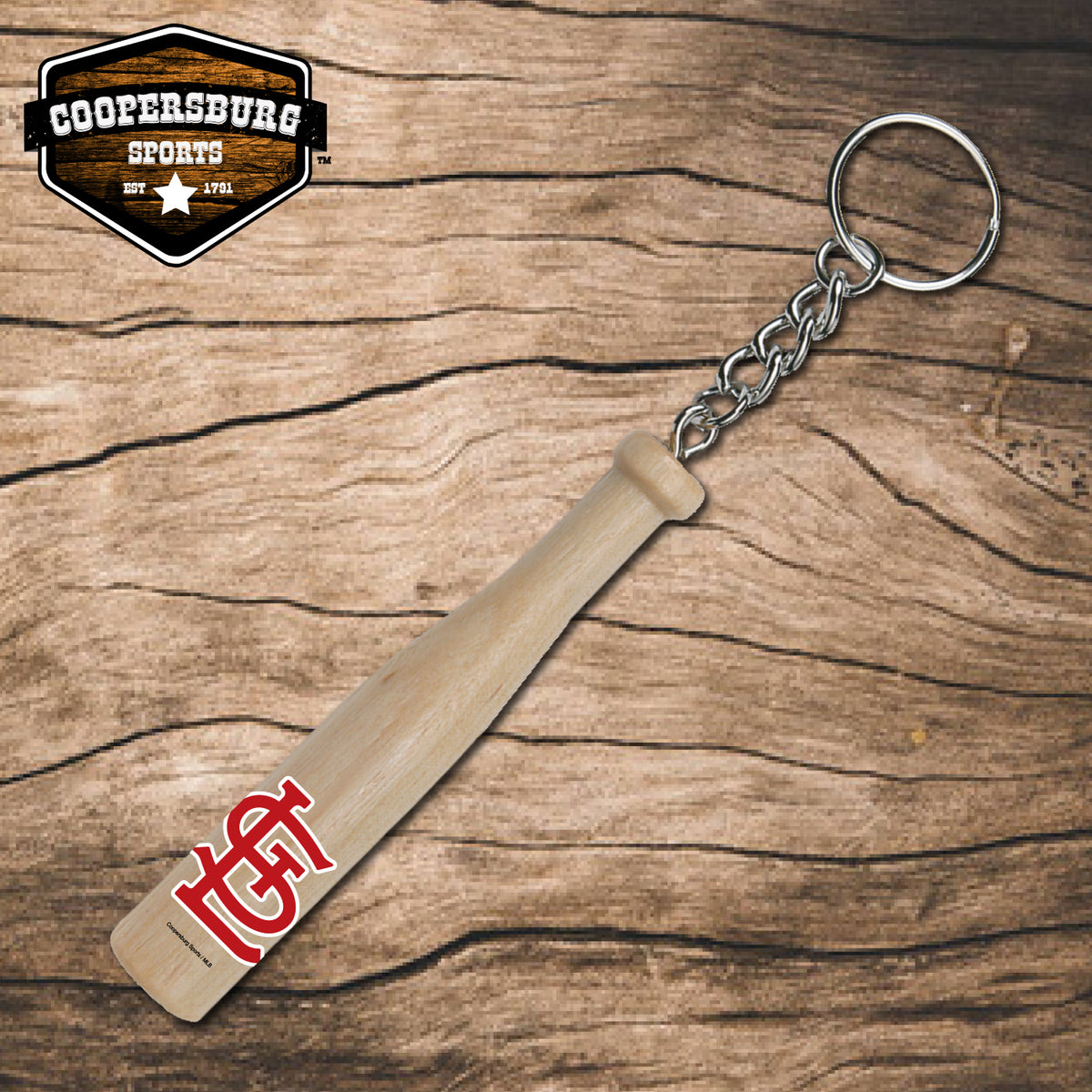 St. Louis Cardinals Key Chain Bat – Coopersburg