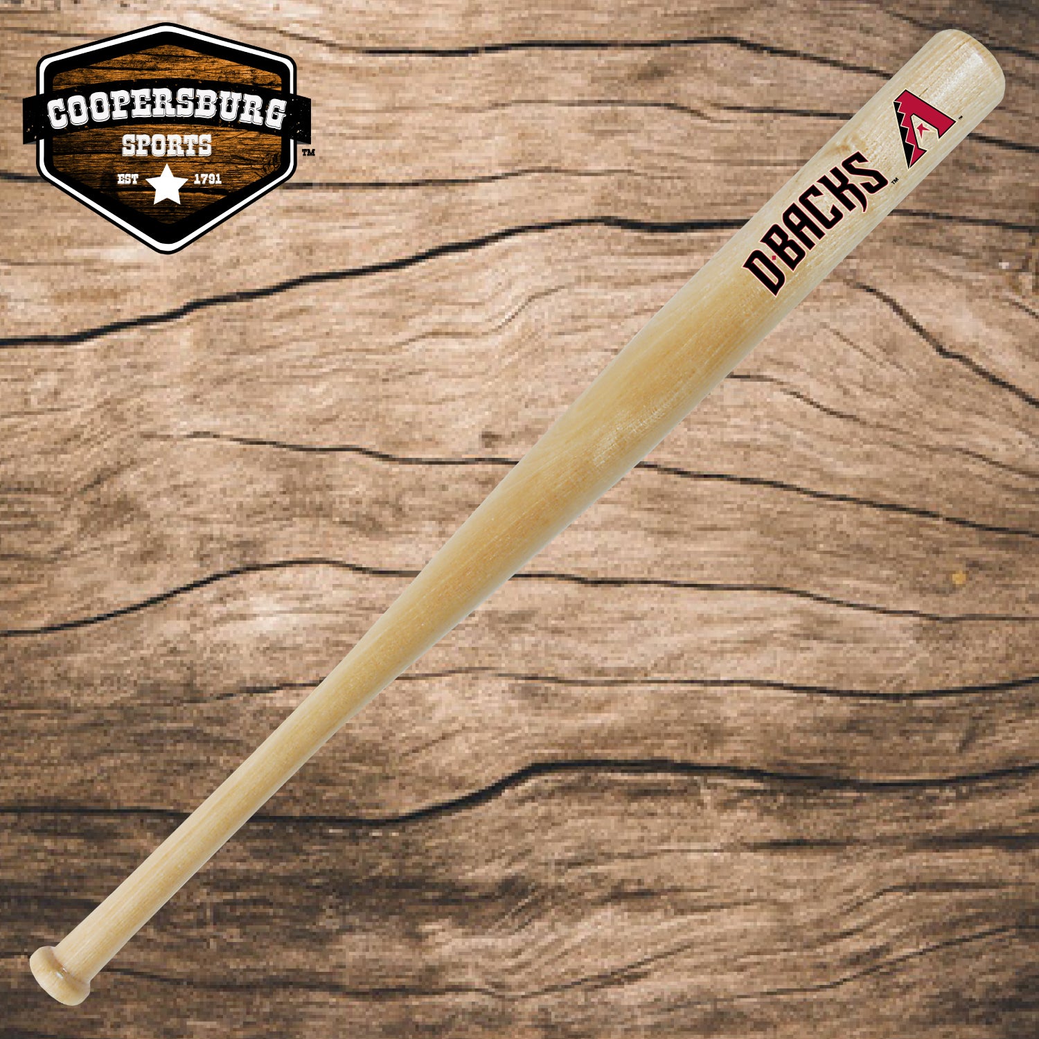 Arizona Diamondbacks Team Logo Wood 18" Mini Bat