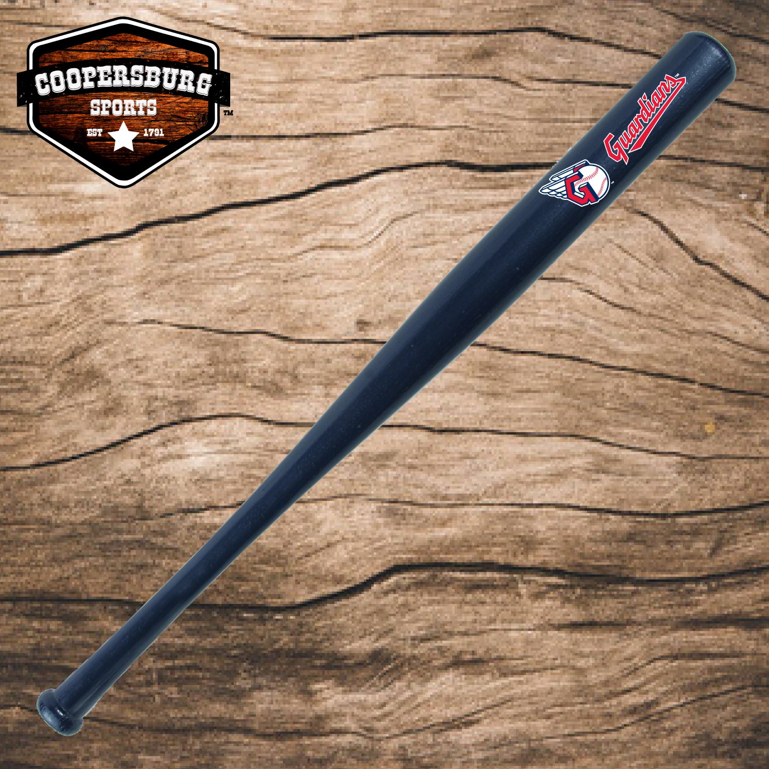 Cleveland Guardians Team Logo Wood 18" Mini Bat
