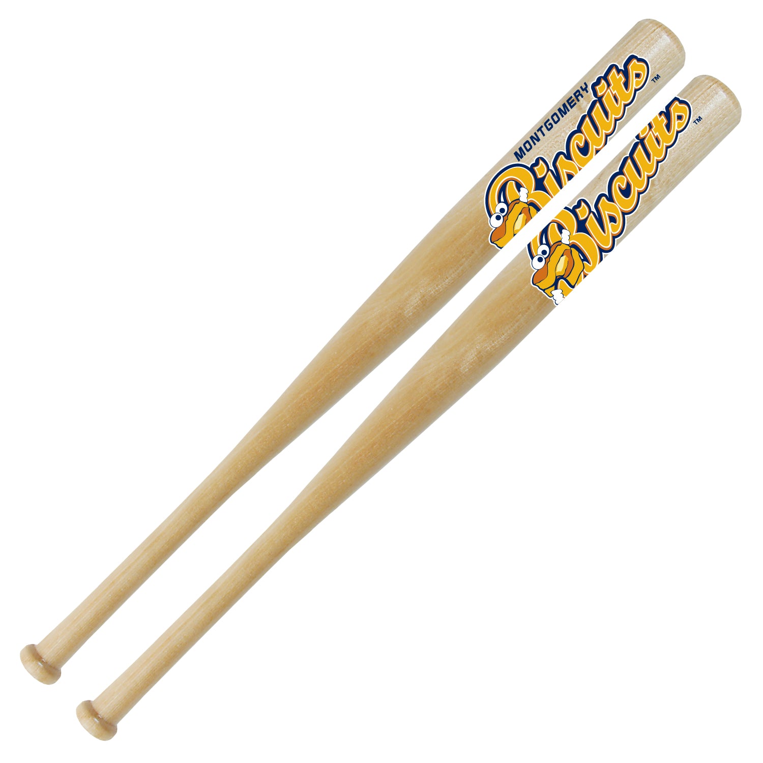 Montgomery Biscuits 18" Mini Bat