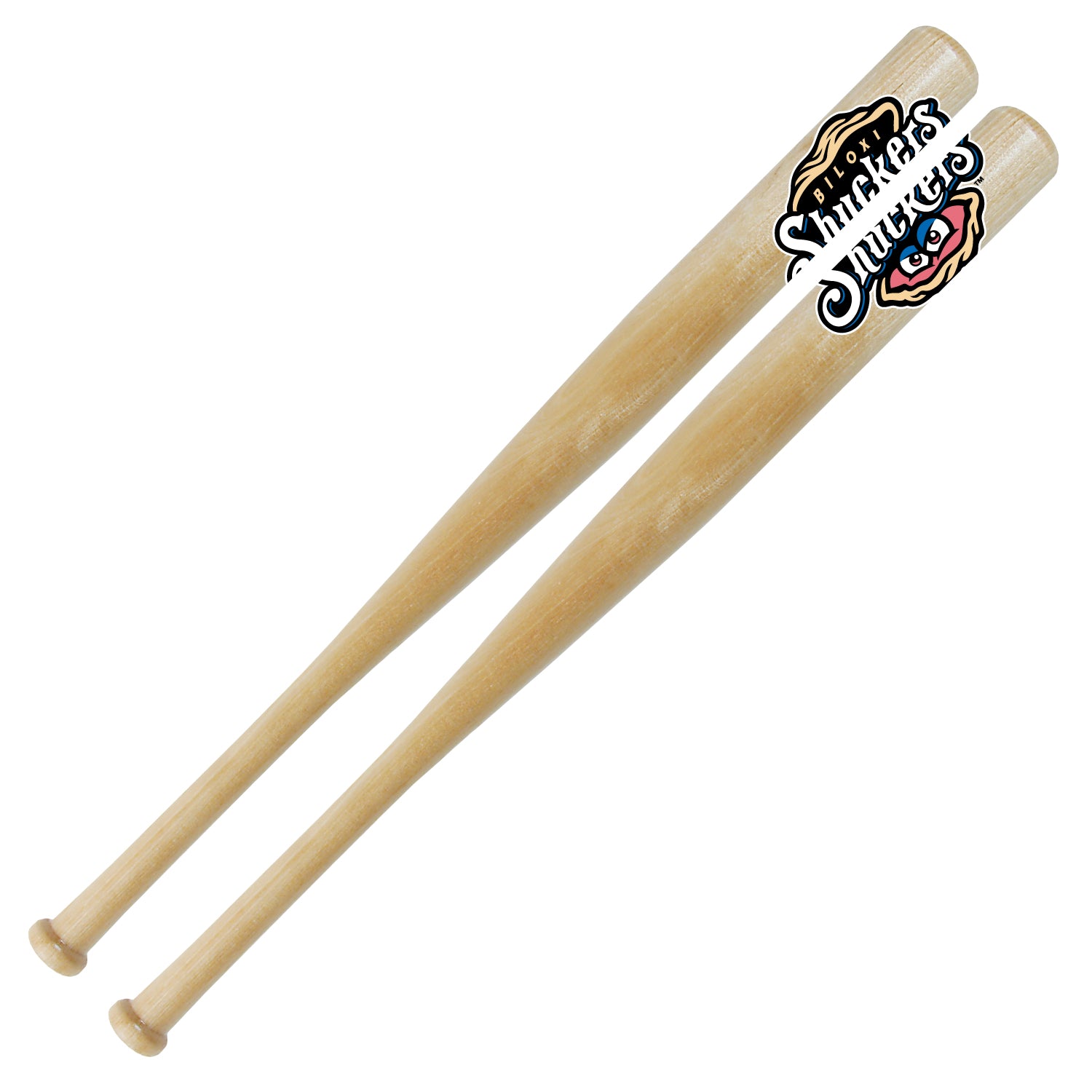 Biloxi Shuckers 18" Mini Bat