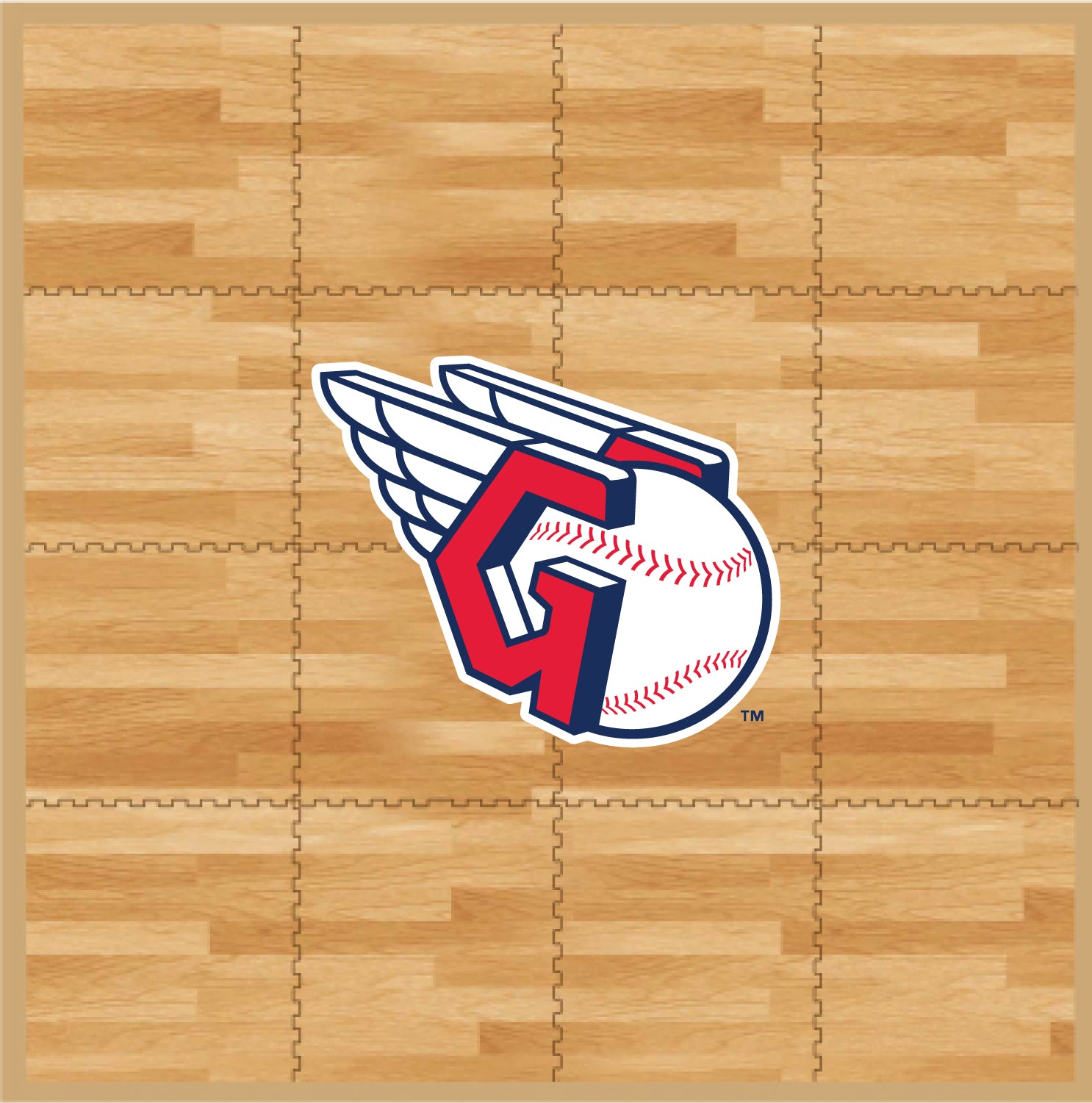 Cleveland Guardians 8'x8' Fan Floor