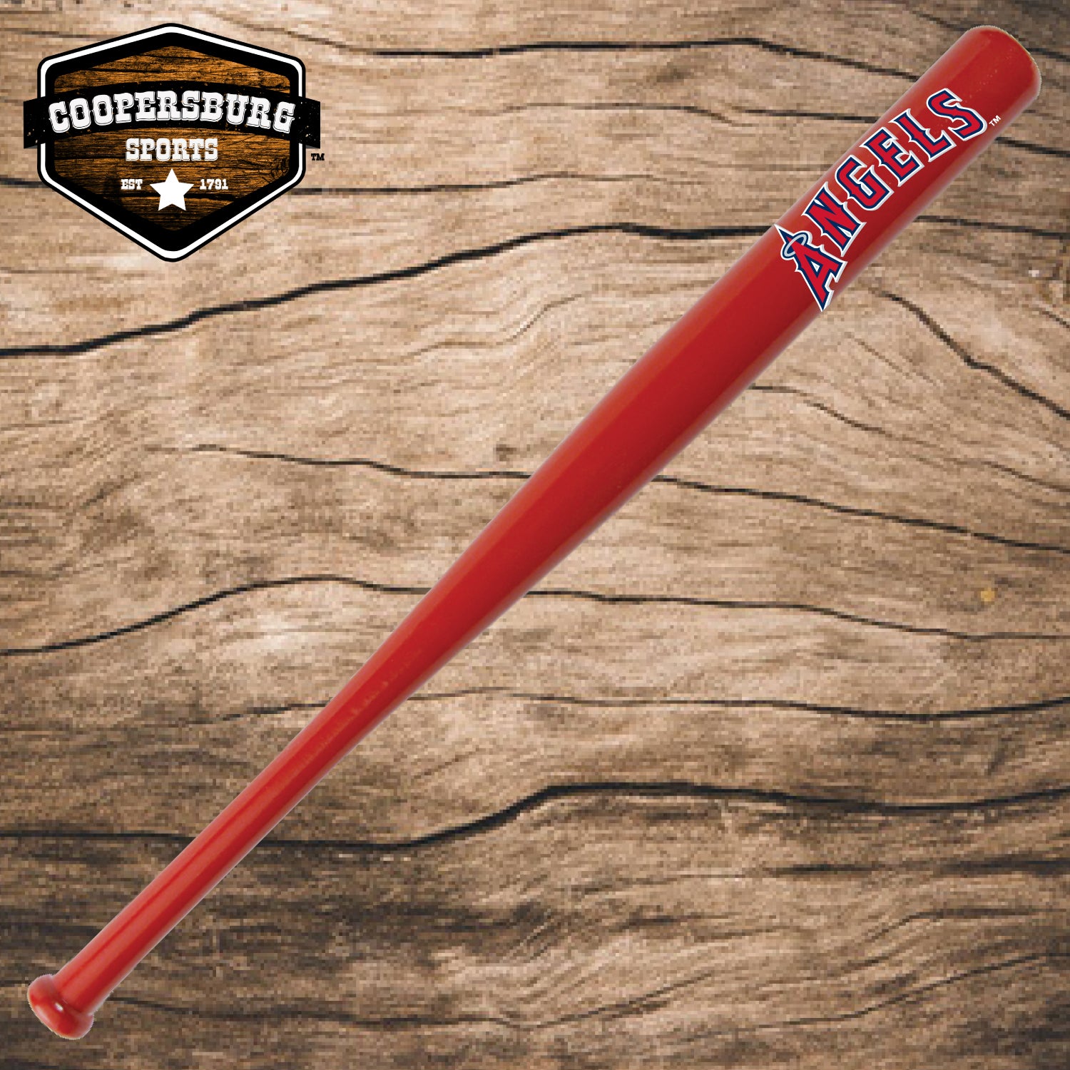 Los Angeles Angels Team Logo Wood 18" Bat