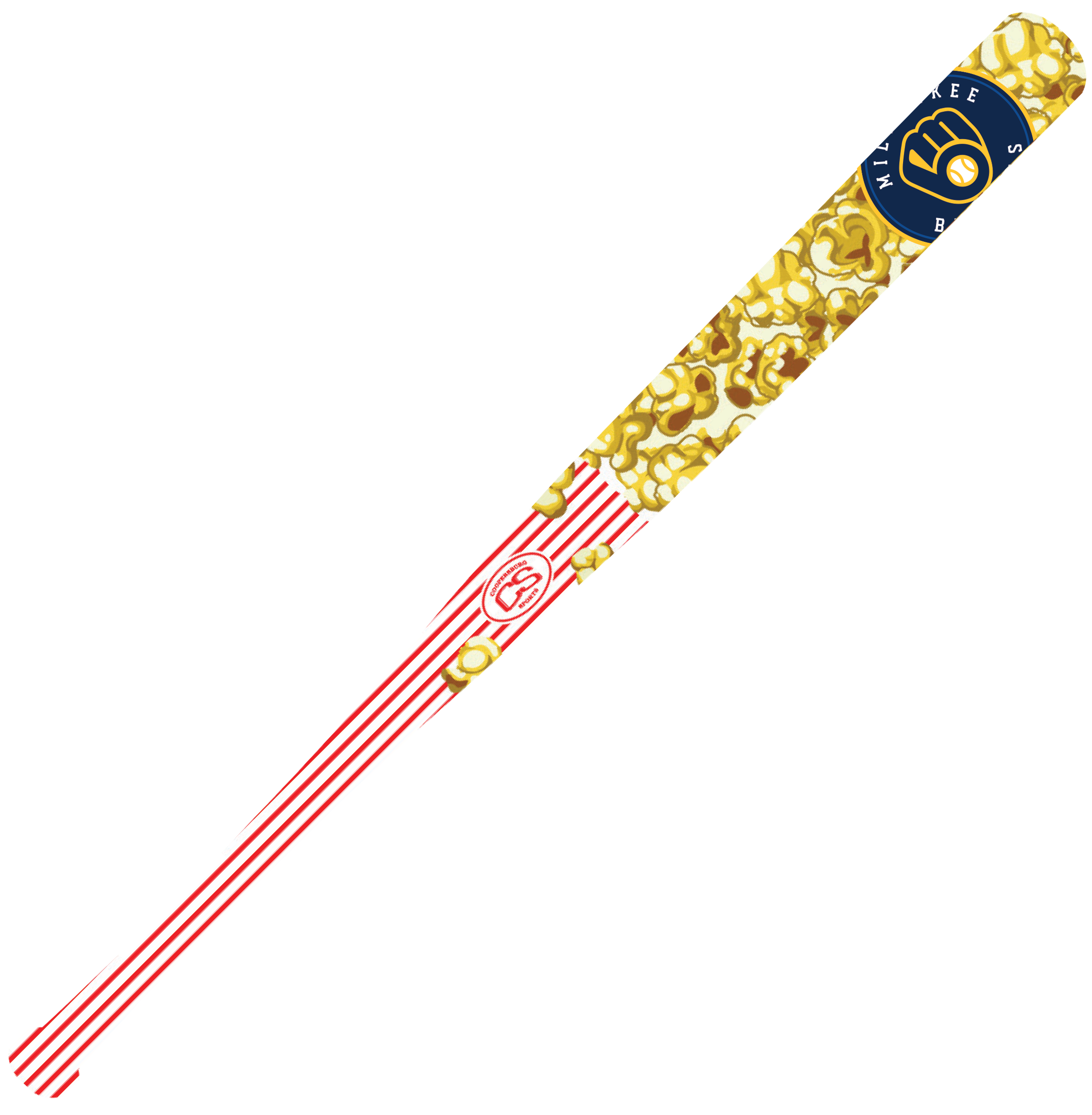 Milwaukee Brewers 18" Mini Food Bats