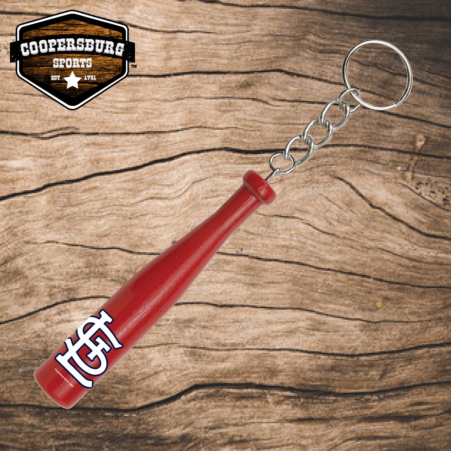 St. Louis Cardinals Key Chain Bat
