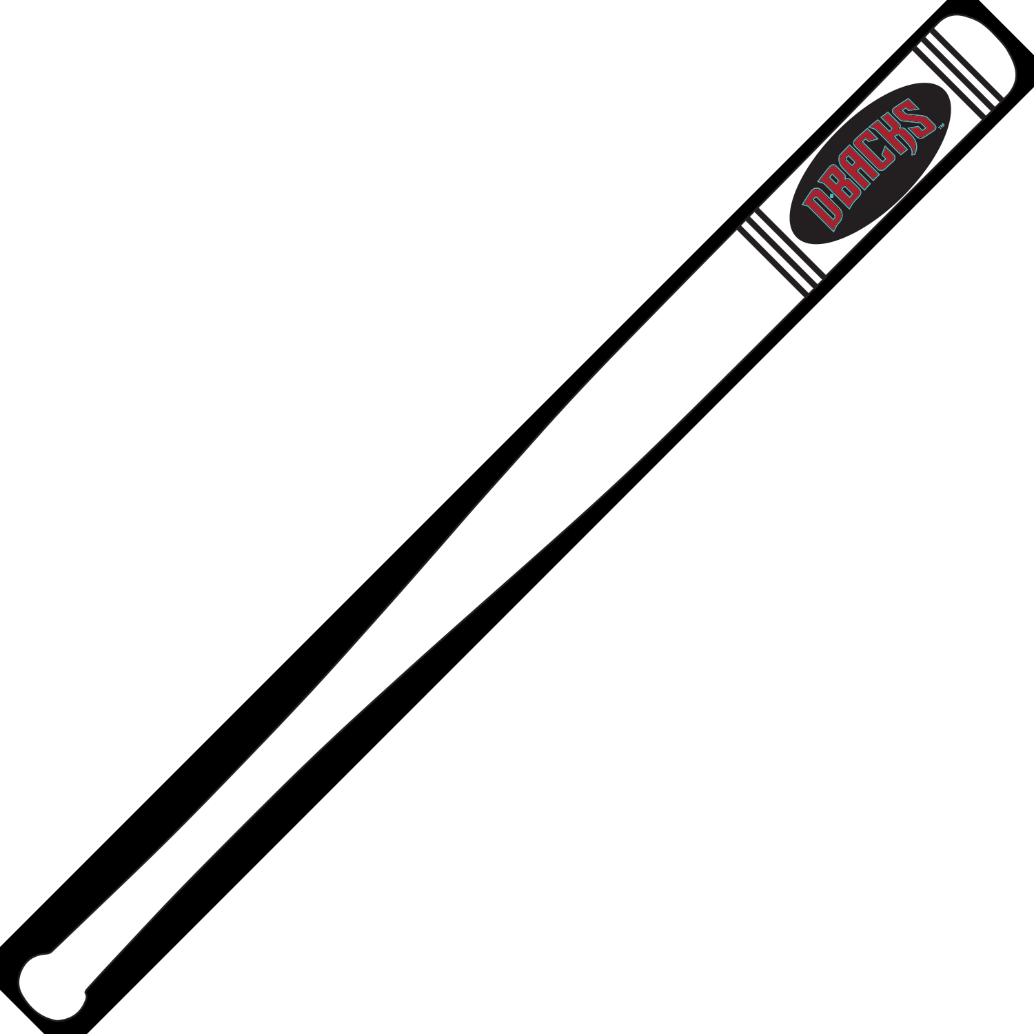 Arizona DiamondBacks 18" Mini Crayon Bat
