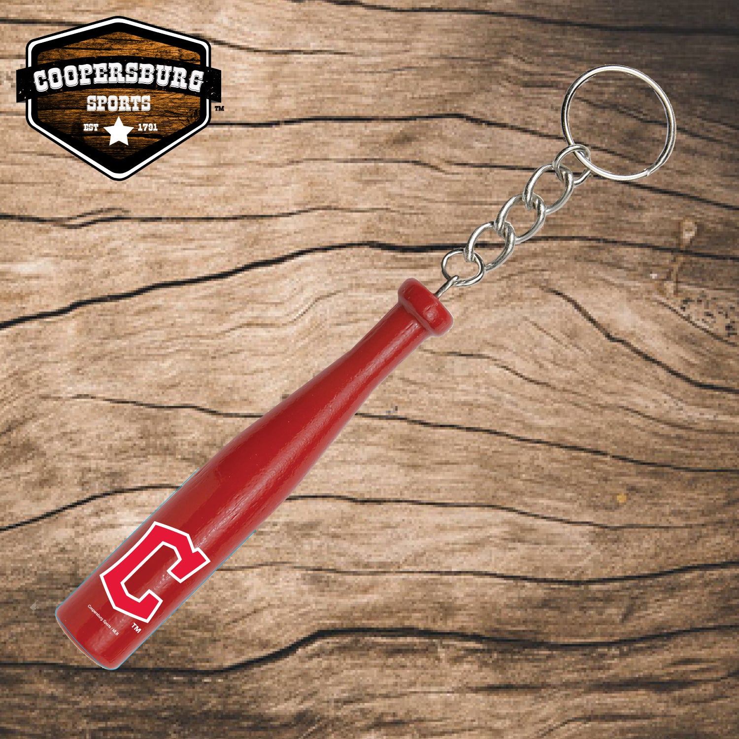 Cleveland Guardians Key-Chain Bat
