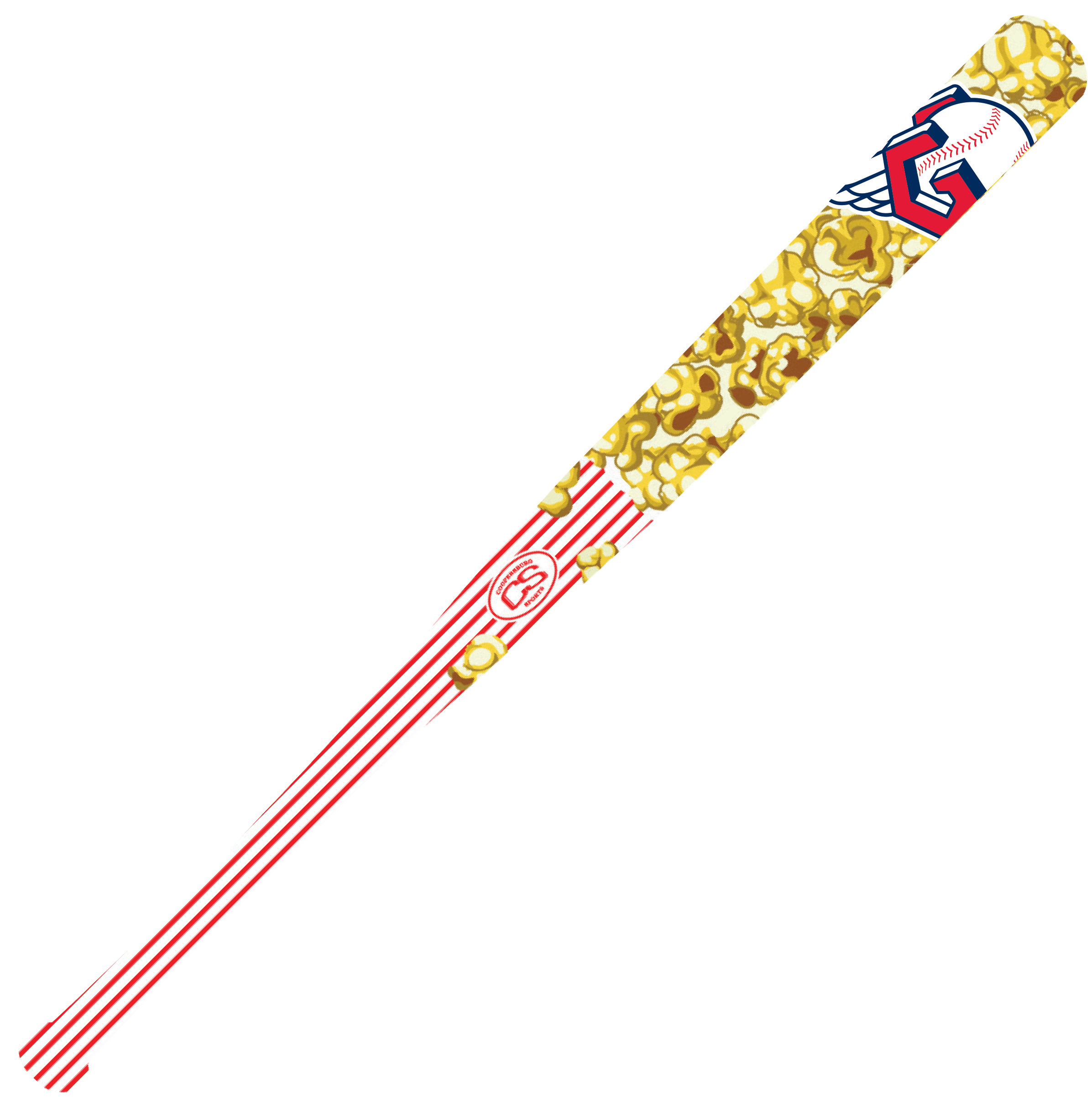 Cleveland Guardians 18" Mini Popcorn Bat