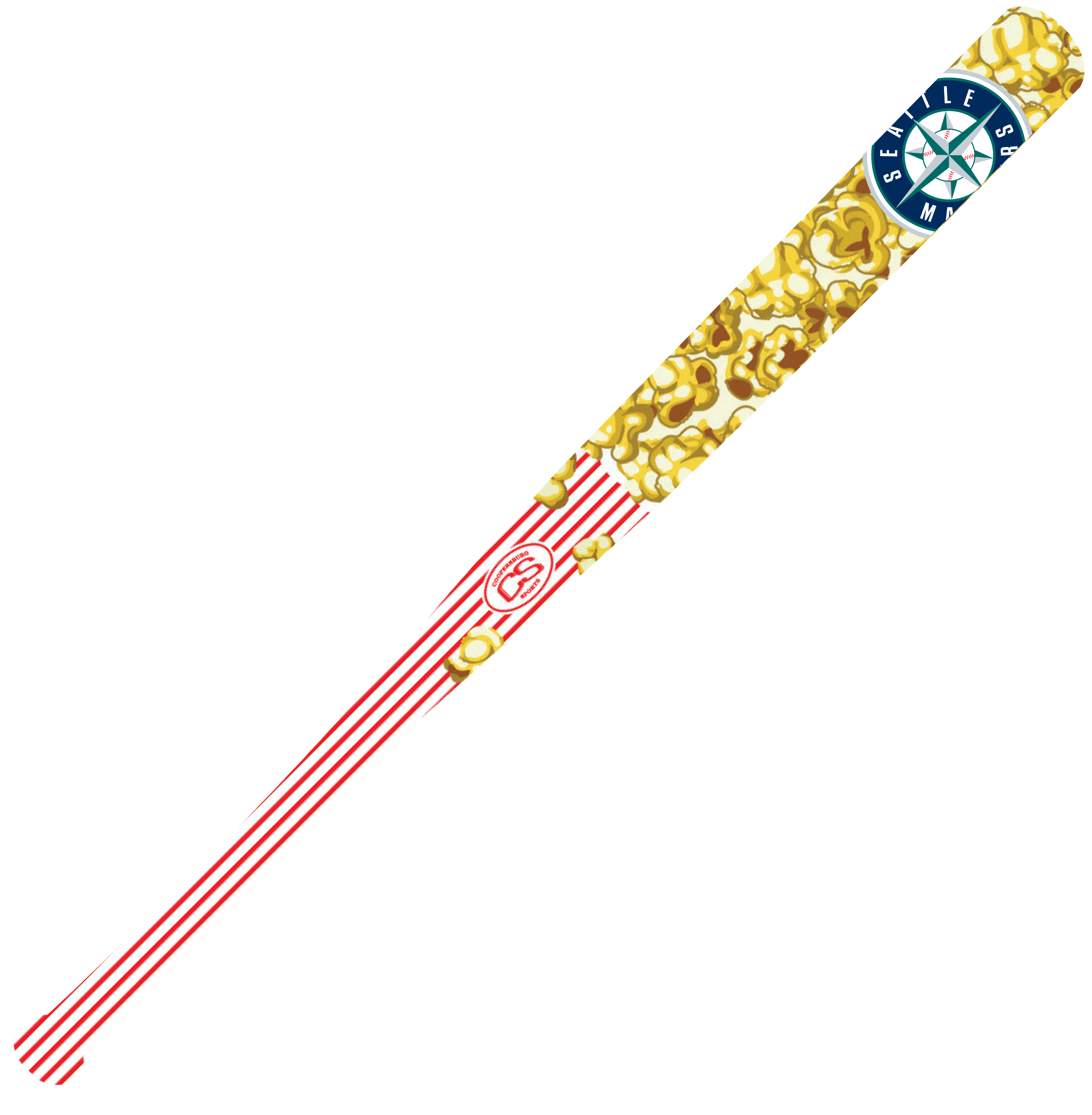 Seattle Mariners 18" Mini Popcorn Bat
