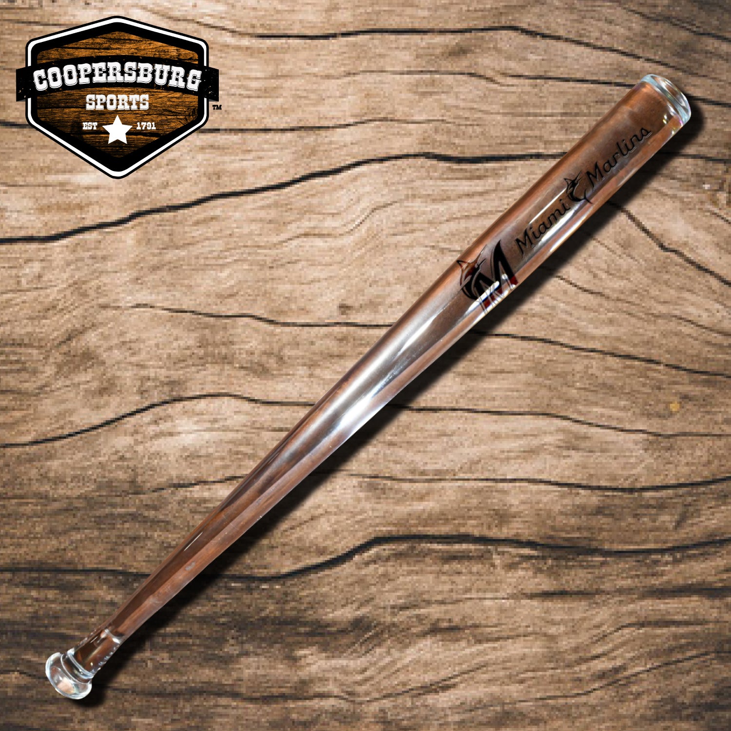 Miami Marlins Acrylic Bat