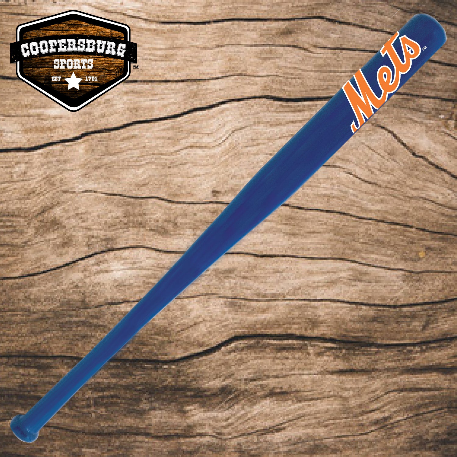 New York Mets Team Logo Wood 18" Bat