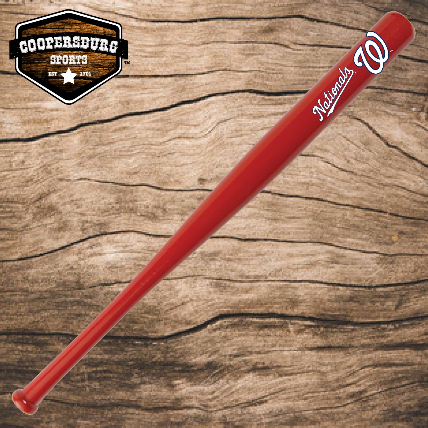 Washington Nationals Team Logo Wood Mini Bat