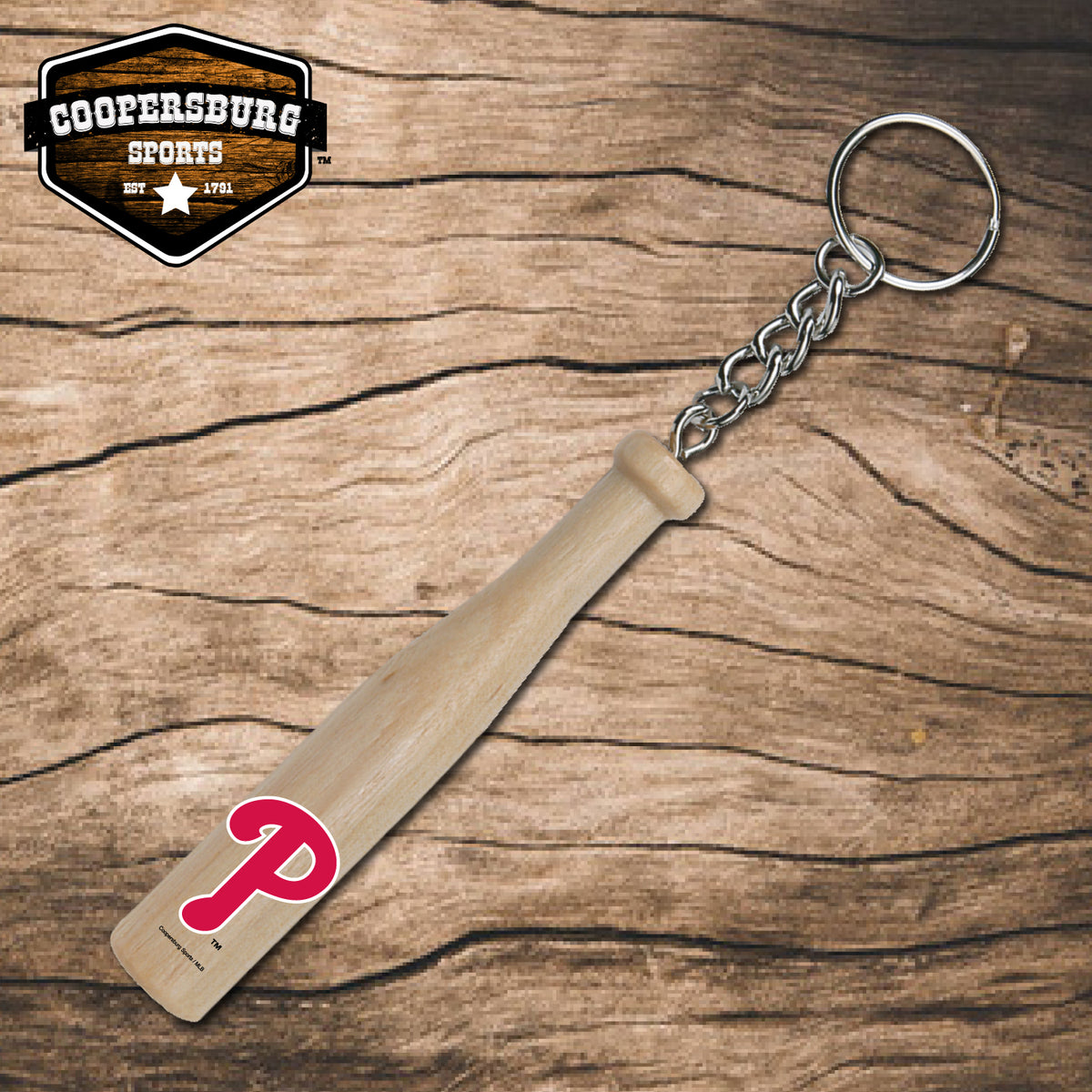 Philadelphia Phillies Key-Chain Bat – Coopersburg