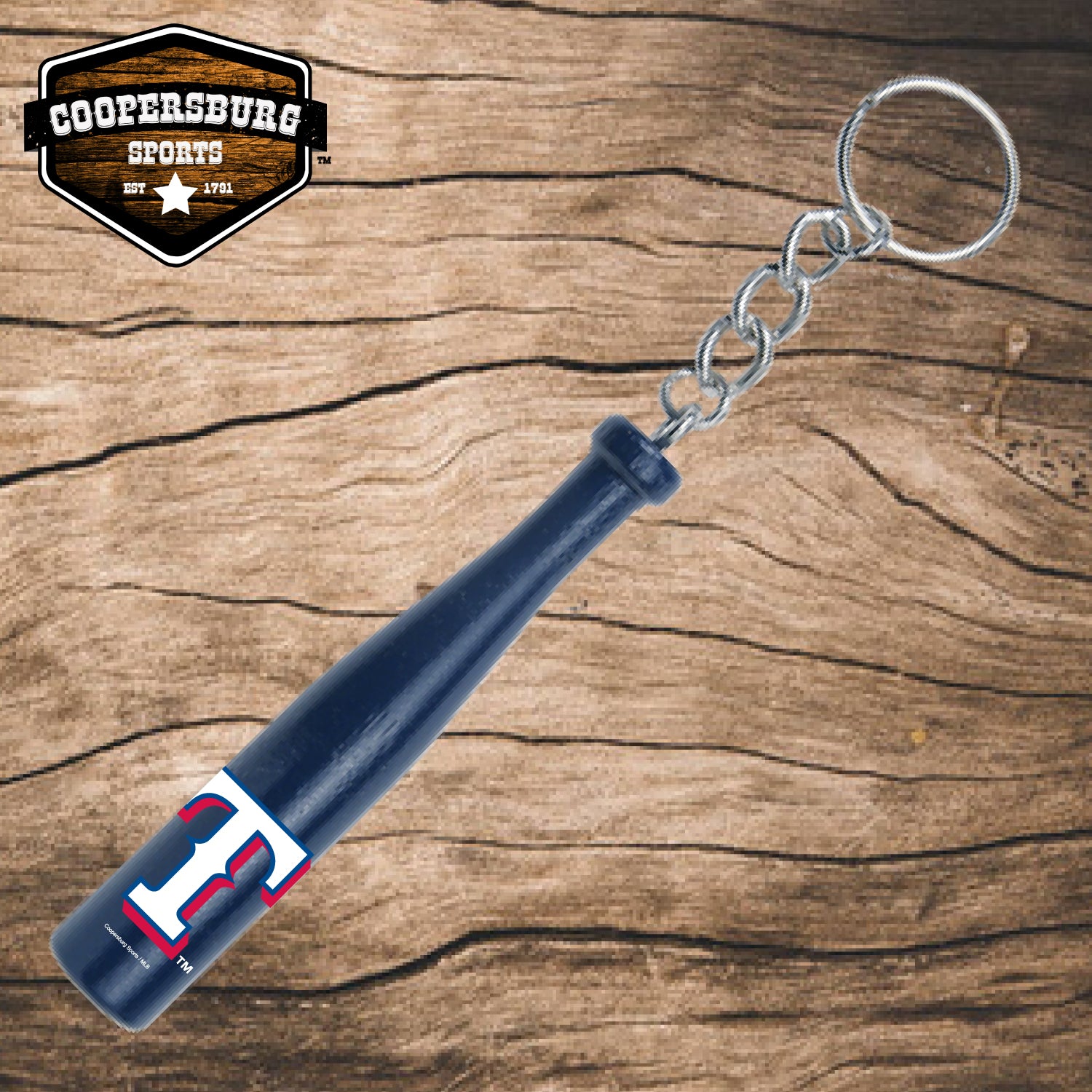 Texas Rangers Key-Chain Bat
