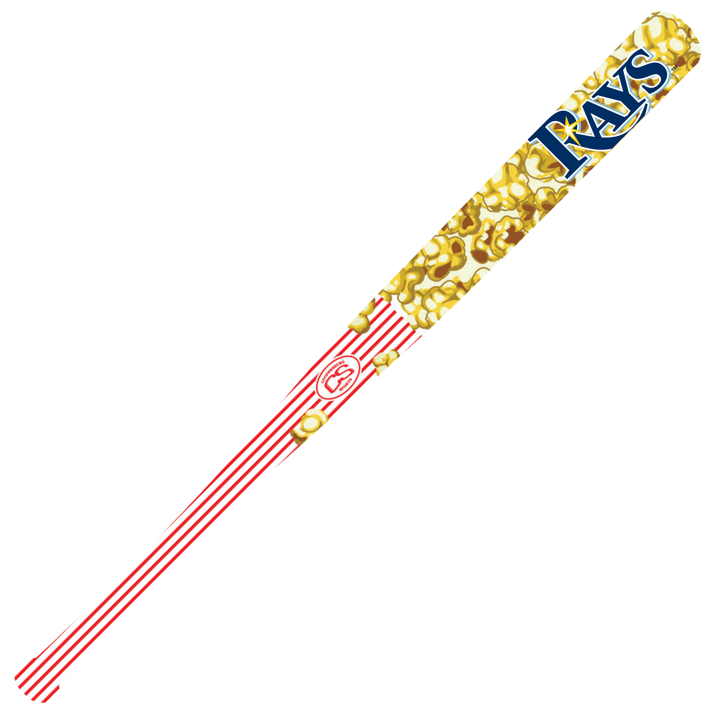 Tampa Bay Rays 18" Mini Popcorn Bat