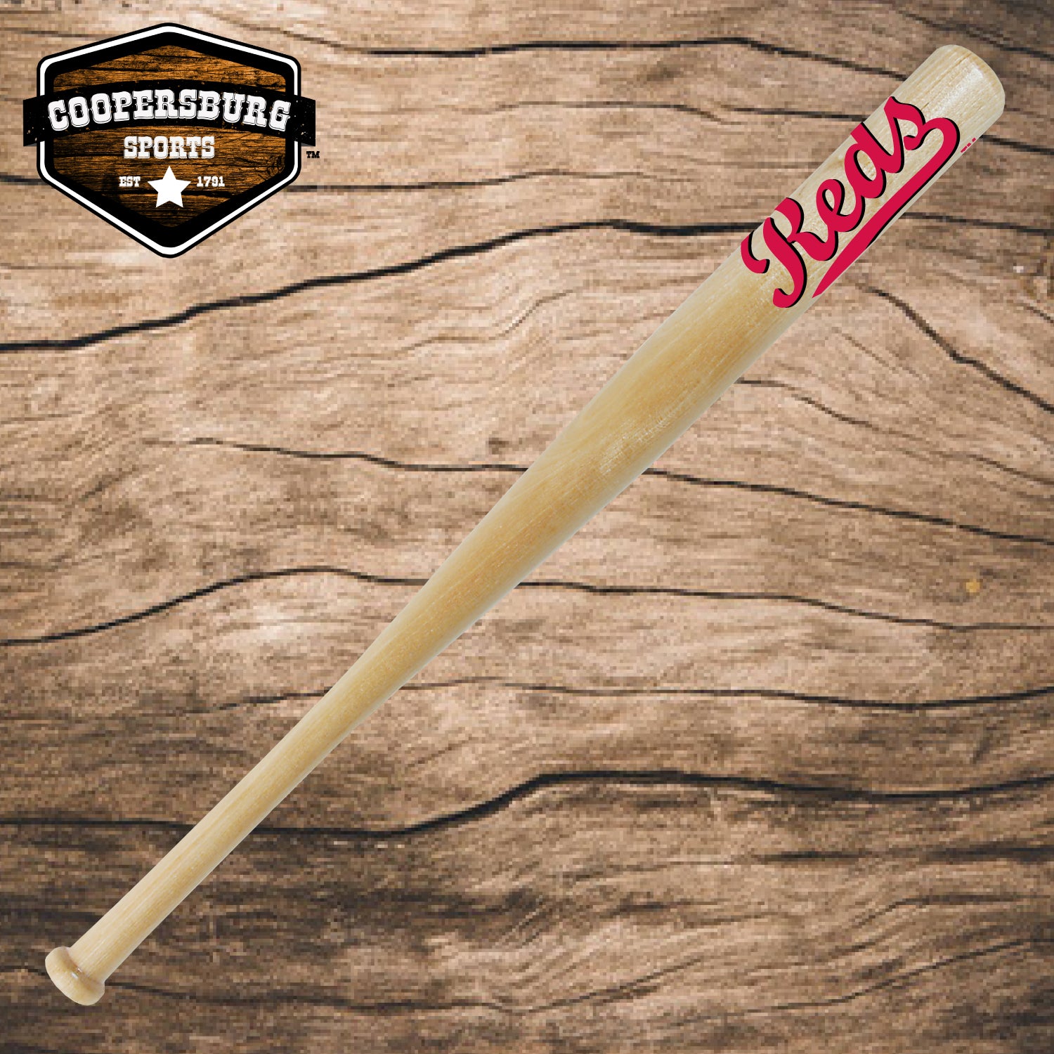 Cincinnati Reds Team Logo Wood 18" Mini Bat