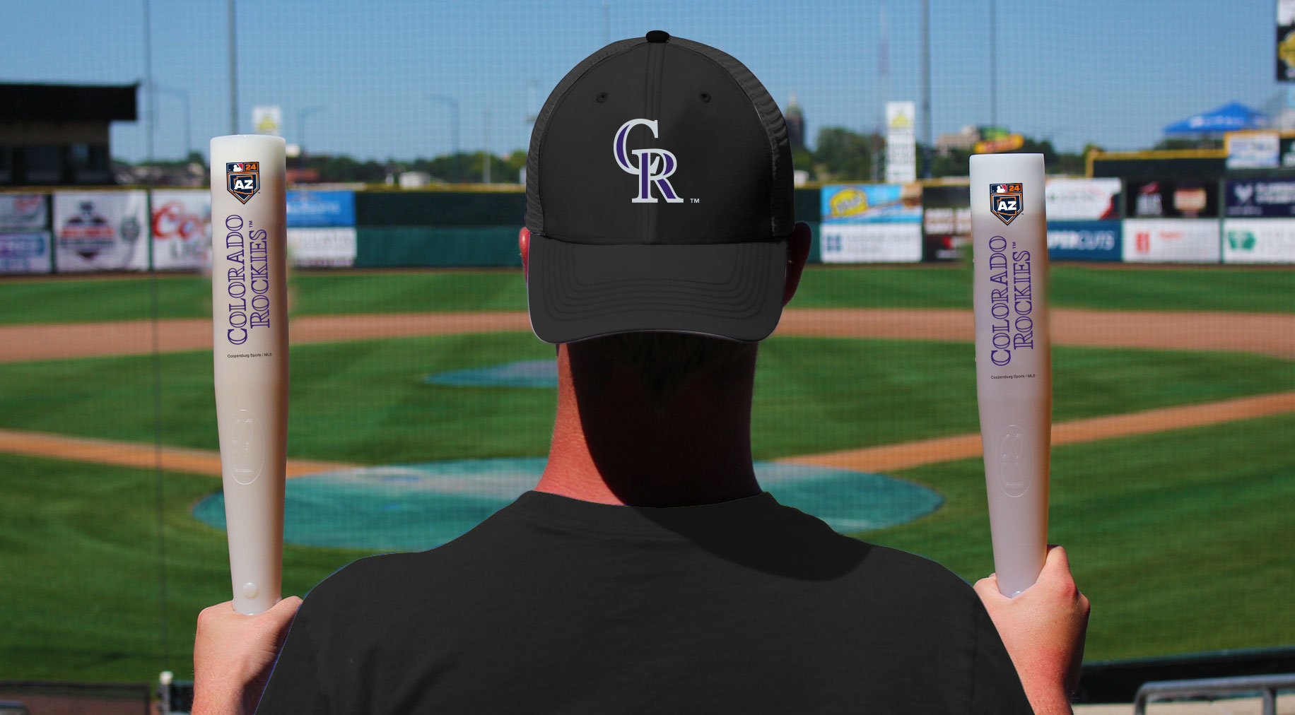 Colorado Rockies Beverage Bat