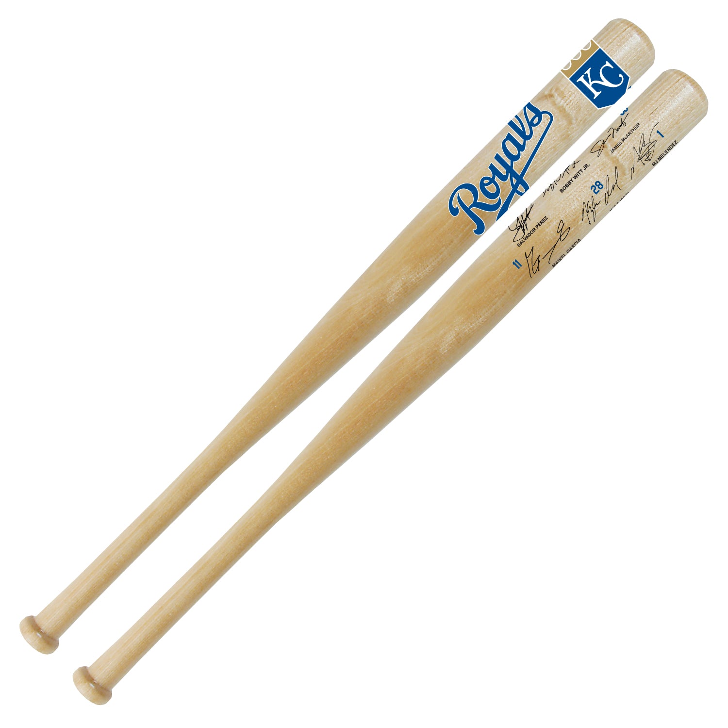 Kansas Royals Team Signature 18" Miniature Bat