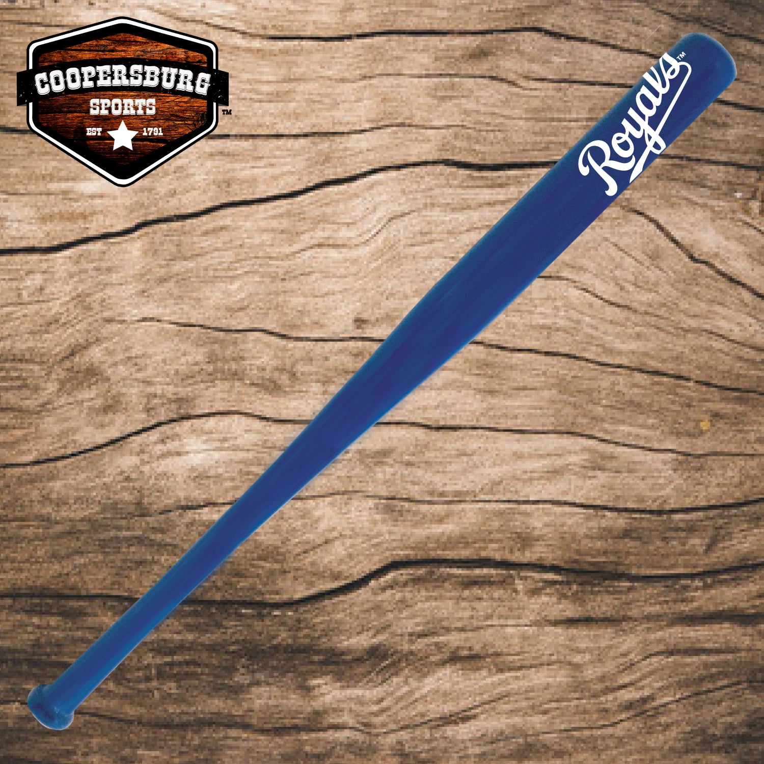 Kansas City Royals Team Logo Wood 18" Mini Bat