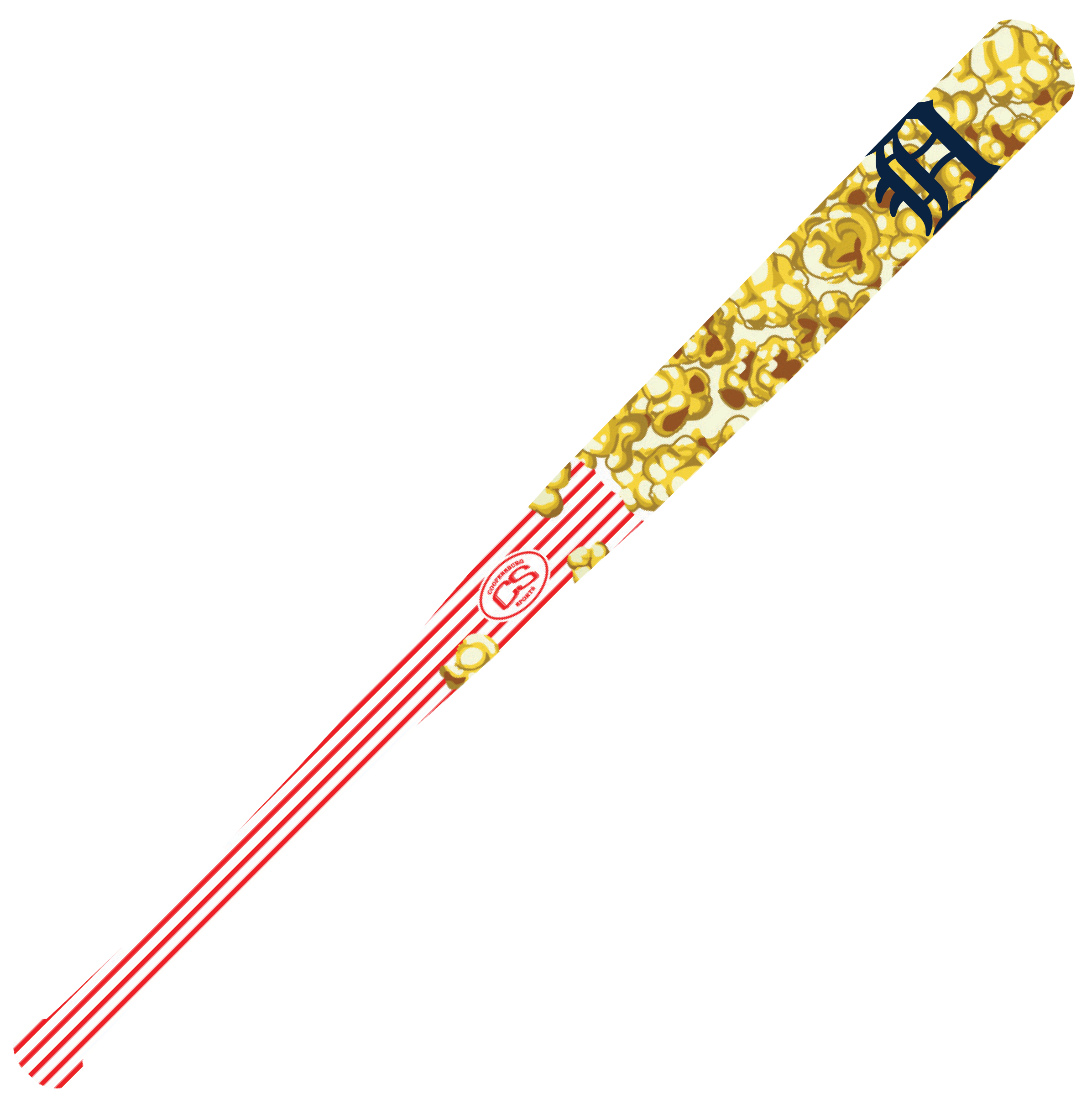 Detroit Tigers 18" Mini Popcorn Bat