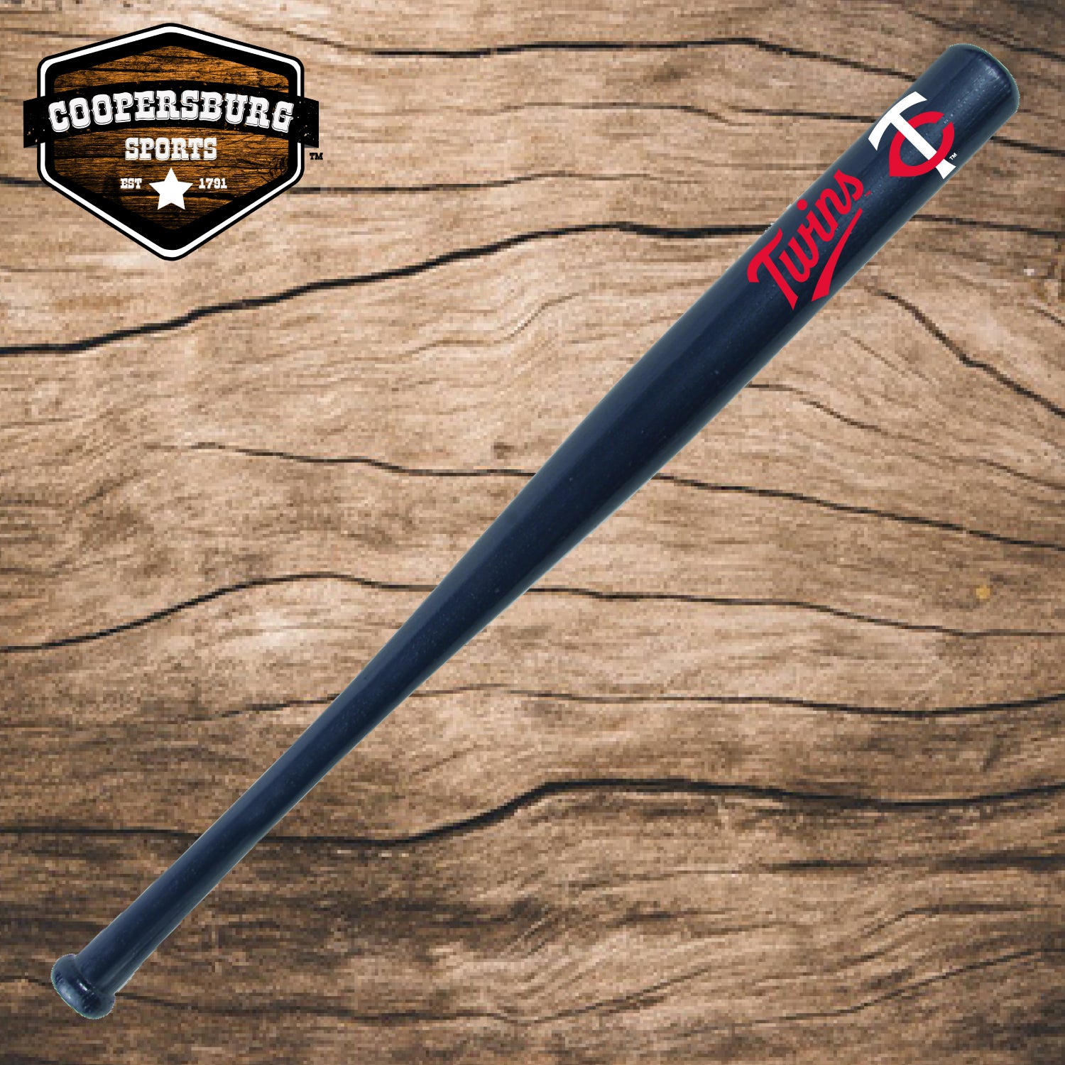 Minnesota Twins Team Logo Wood 18" Bat