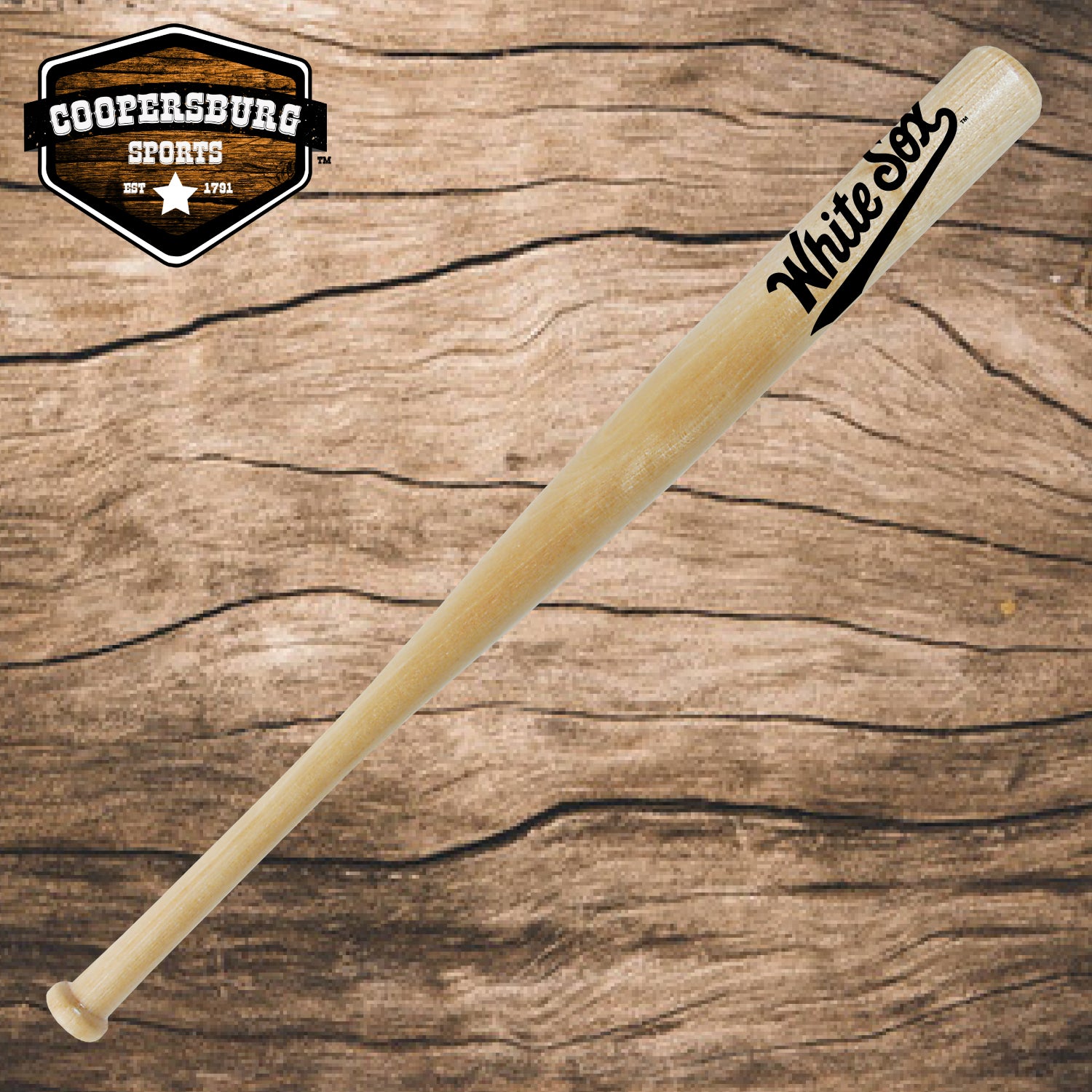 Chicago White Sox Team Logo Wood 18" Mini Bat