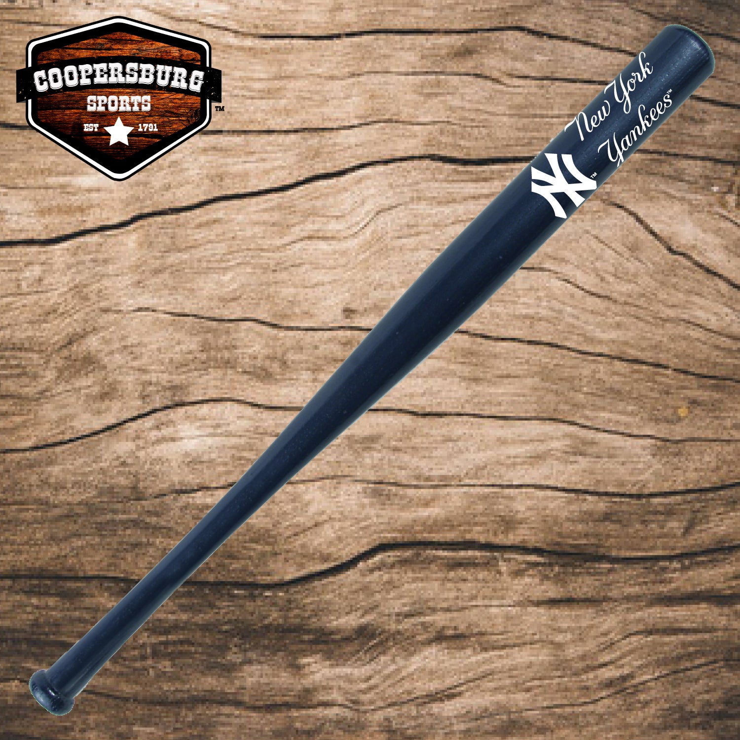 New York Yankees Team Logo Wood 18" Mini Bat