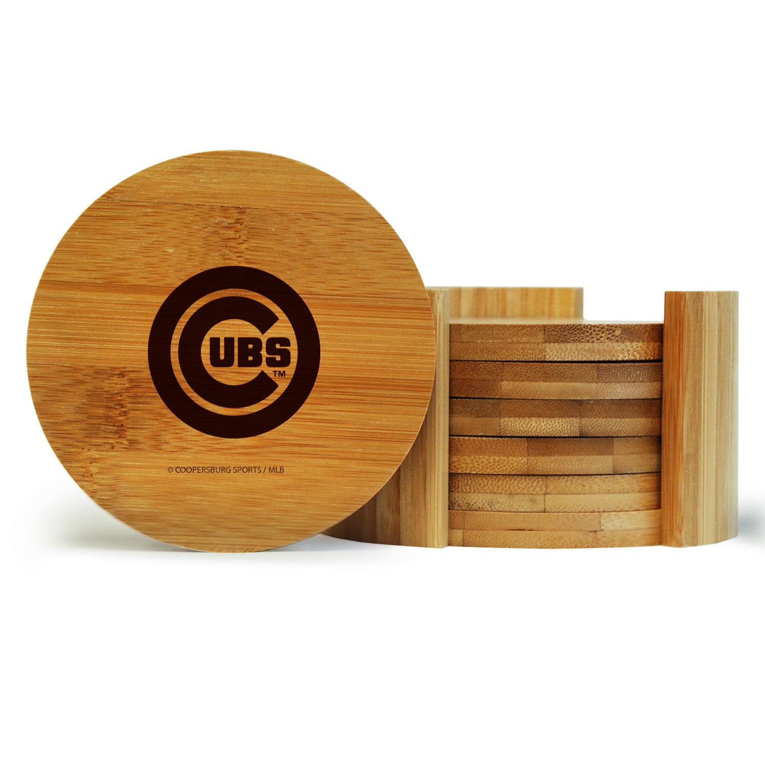 Chicago Cubs Bamboo Coasters