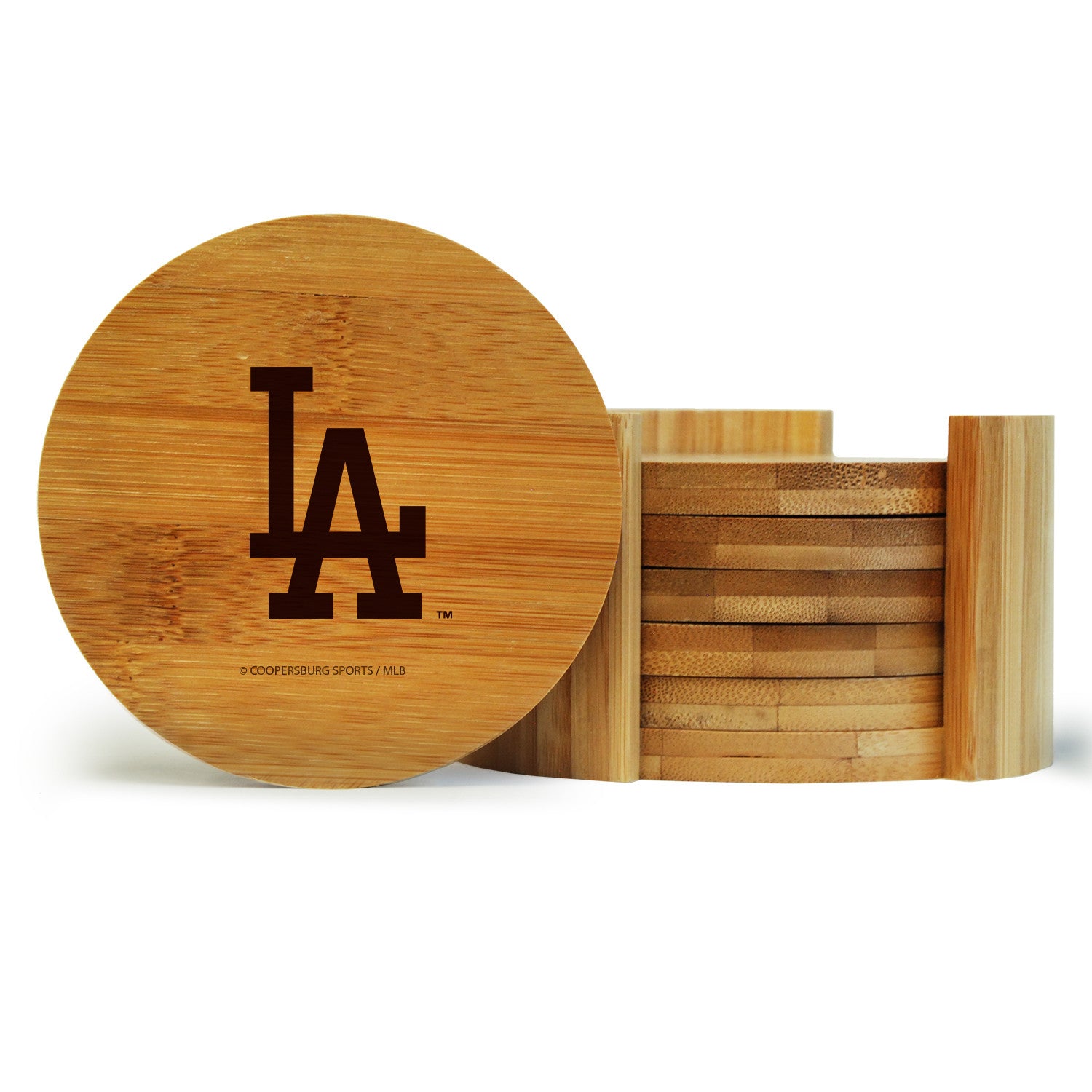 Los Angeles Dodgers Bamboo Coasters
