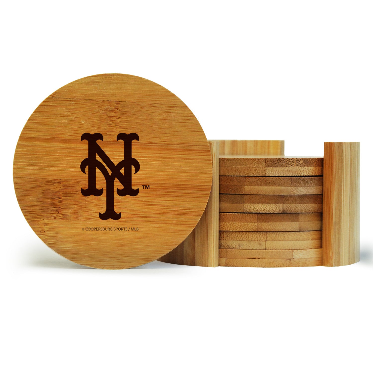 New York Mets Bamboo Coasters
