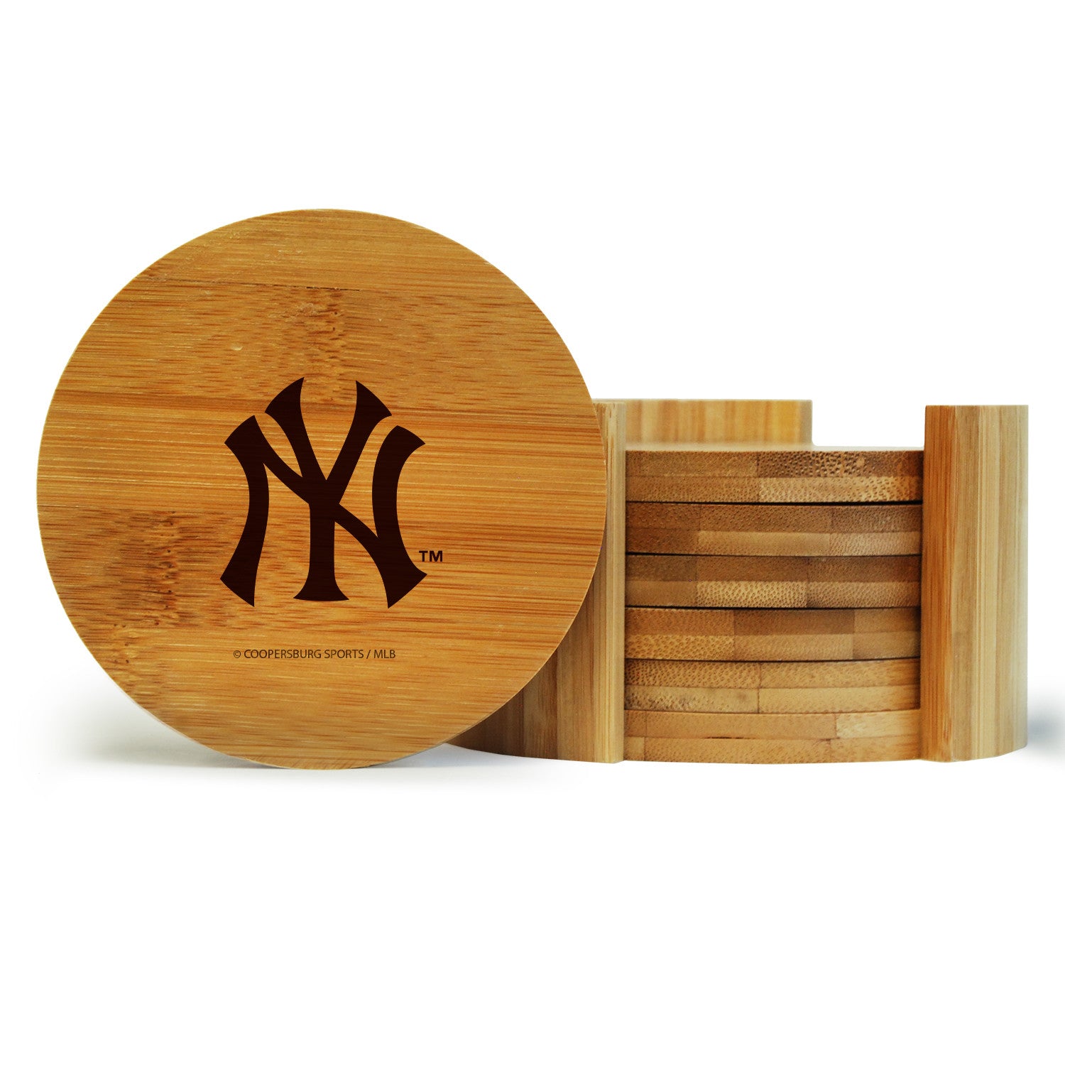 New York Yankees Bamboo Coasters – Coopersburg