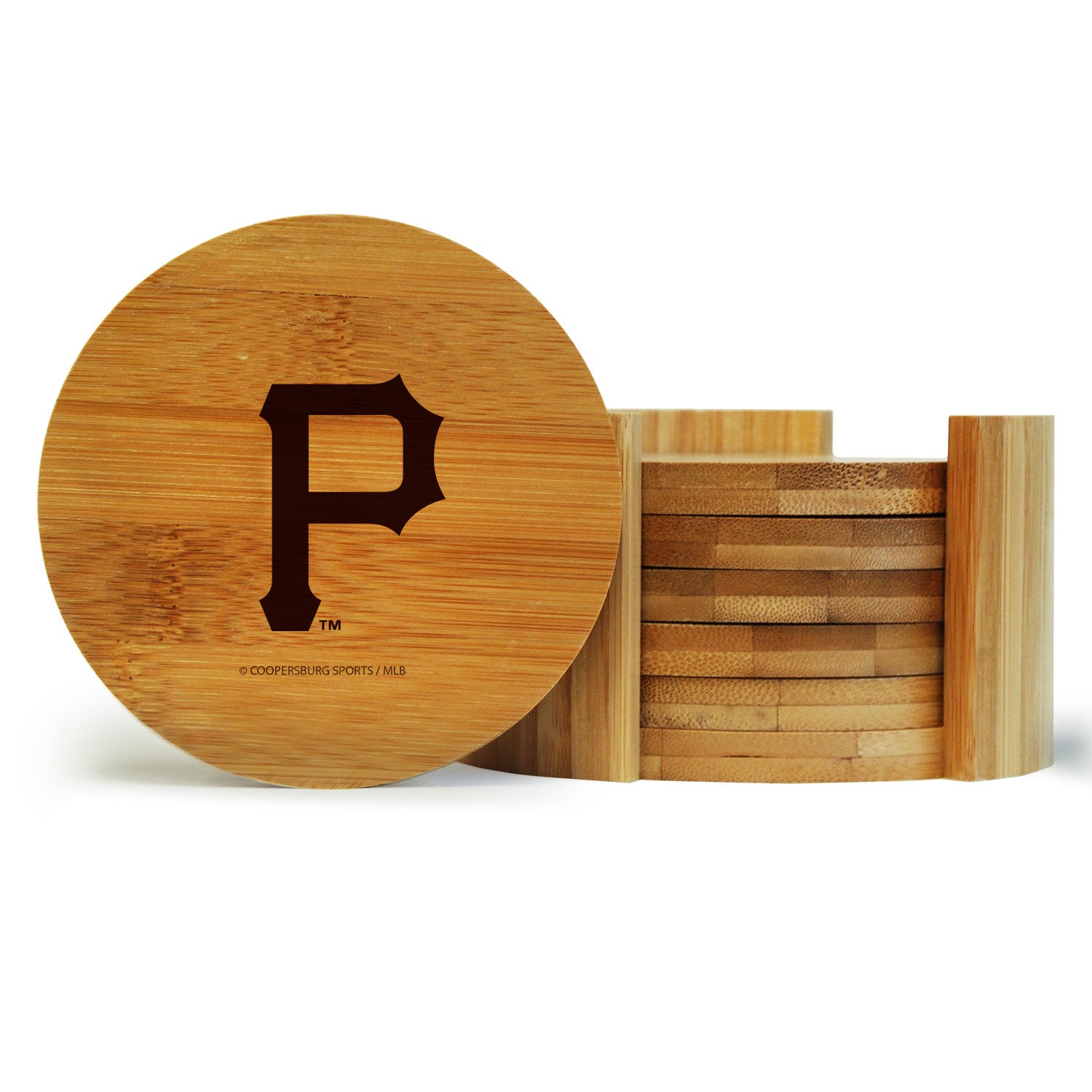 Pittsburgh Pirates Bamboo Coasters