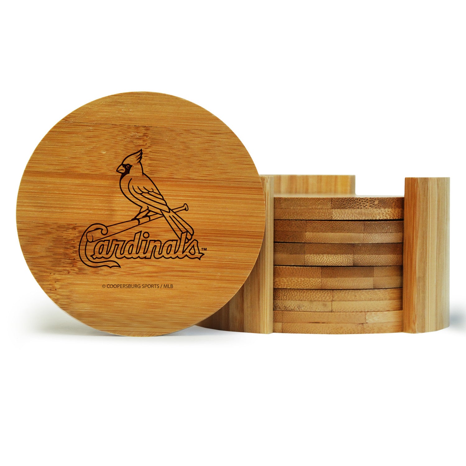 St. Louis Cardinals Bamboo Coasters